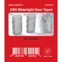 Photo of US Navy Watertight Door Type 4 1:350 scale photo etch set HS Model HSM-U350027S 64 pieces