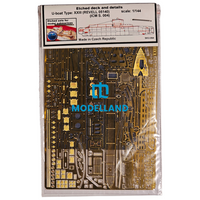 U-Boat Type XXIII Full Photo-Etched Parts For Revell 05140 and ICM S.004 1:144 RCSubs (064)