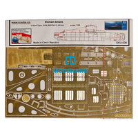 Photo of photo-etched brass detail set for German U-boat Type XXIII 1:35 Bronco 35104 by RCSubs