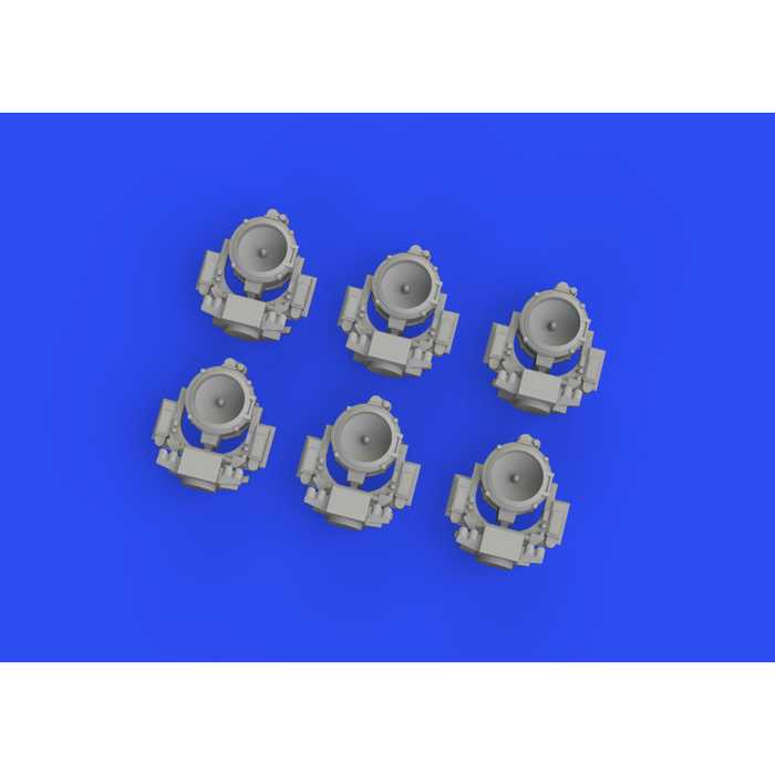 Photo of Eduard 653001 USN 36 inch searchlights 1/350 scale 3D printed detail set