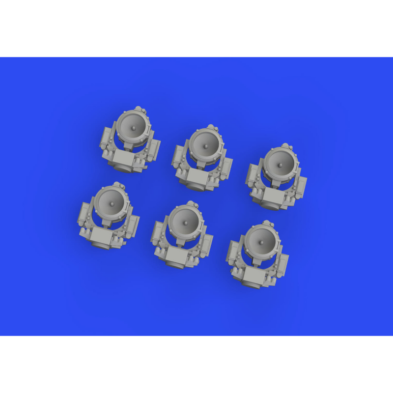 Photo of Eduard 653001 USN 36 inch searchlights 1/350 scale 3D printed detail set