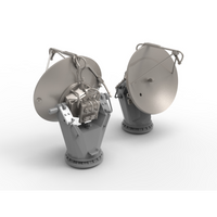 Photo of US Navy Fire Control Radar AN/SPG-62 1:700 scale 3D printed resin set from HS Model HSM-U700006S