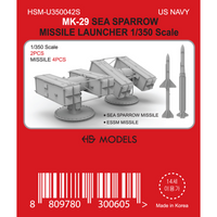 Photo of MK-29 Sea Sparrow Missile Launcher 1/350 scale 3D printed resin model from HS Model HSM-U350042S