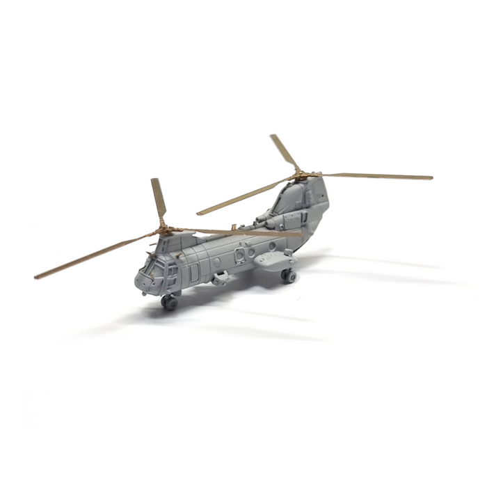Photo of CH-46E Sea Knight 1/350 scale resin model helicopter set by HS Model HSM-U350040S