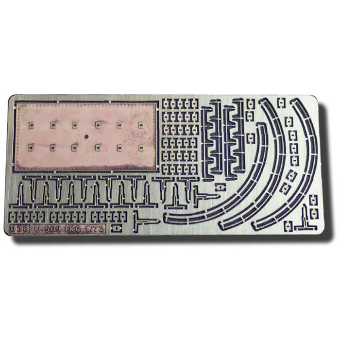 Photo of photo-etched Front FuMO radar set for German U-boat Type IXC 1:72 Revell 05166 by RCSubs