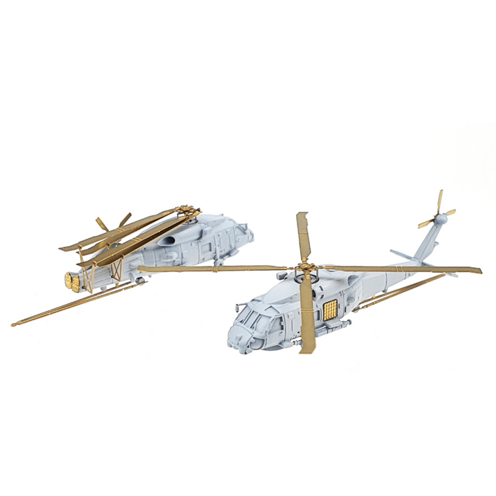 Photo of SH-60B Sea Hawk 1/350 scale resin helicopter model kit HSM-U350010S with photo etch and decals
