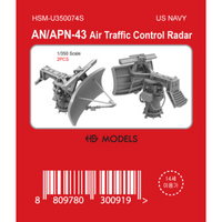 Photo of AN/APN-43 Air Traffic Control Radar 1/350 scale resin model set from HS Model HSM-U350074S