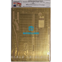 Photo of photo-etched brass center deck and detail set for USS GATO 1944 submarine 1:72 Revell 05047 by RCSubs