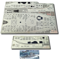 Photo of photo-etched brass main deck for German U-Boat Type VIIC 1:35 scale Border BS-001 by RC Subs