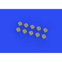 Photo of Eduard 653007 USN 12 inch searchlights 1/350 Brassin 3D printed set