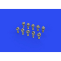 Photo of Eduard 653004 USN 24-inch searchlights 1/350 scale 3D printed set