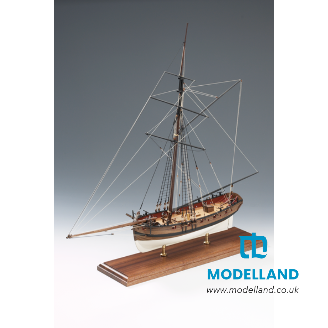 Lady Nelson HM Cutter 1803 Model Kit 1:64 Amati (B1300.01)
