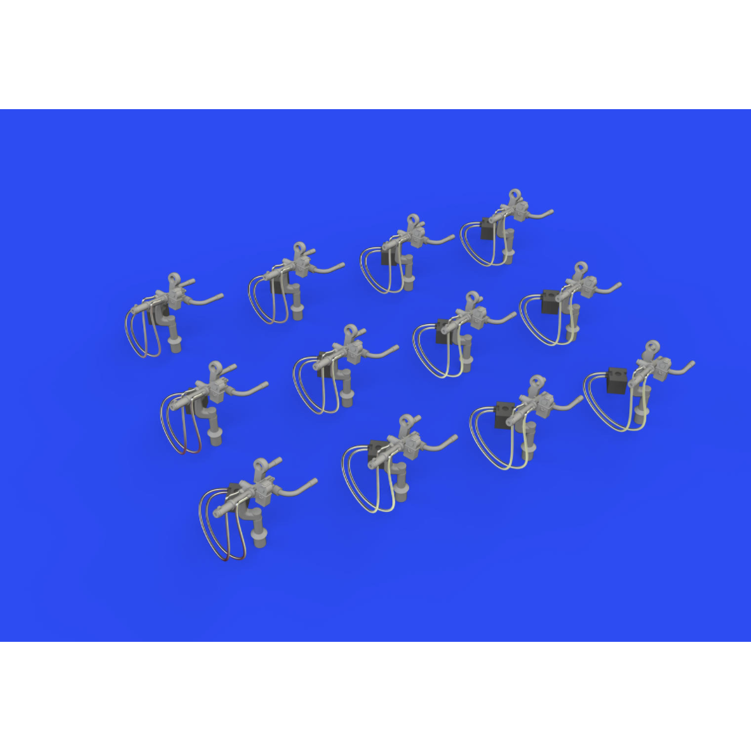 Photo of Eduard 653002 Brassin M2 Browning water cooled AA guns 1/350 scale 3D printed parts