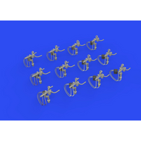 Photo of Eduard 653002 Brassin M2 Browning water cooled AA guns 1/350 scale 3D printed parts