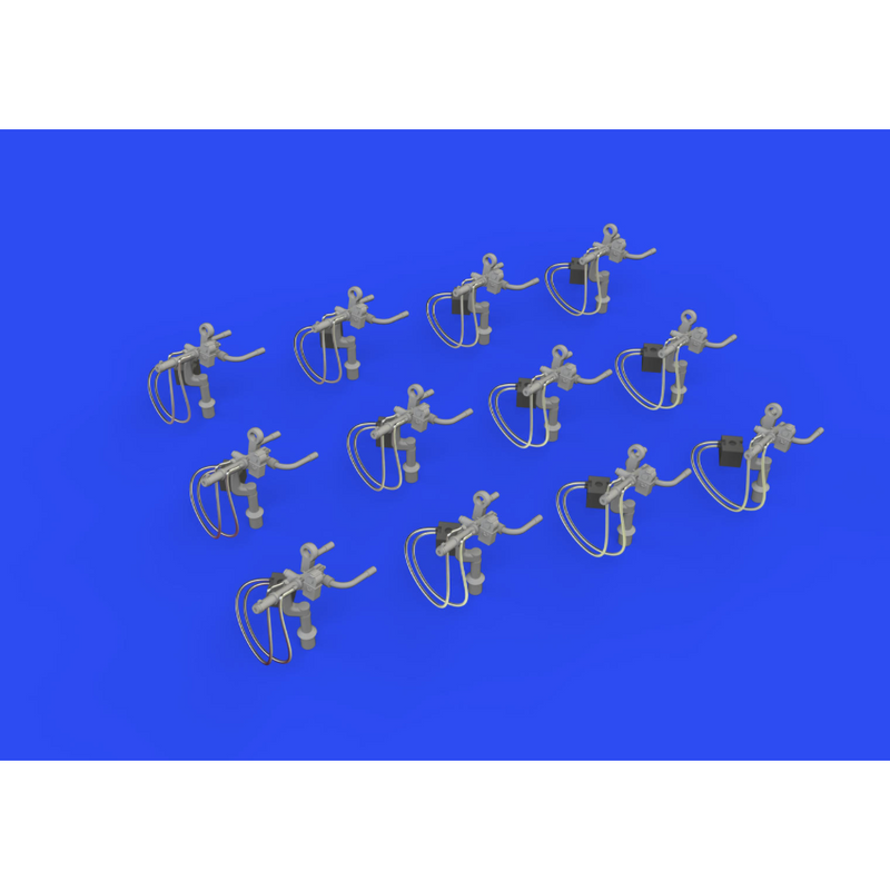 Photo of Eduard 653002 Brassin M2 Browning water cooled AA guns 1/350 scale 3D printed parts