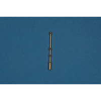 Photo of RB Model 074113B brass stanchions pack of 20, precision scale model parts for ship and miniature detailing.