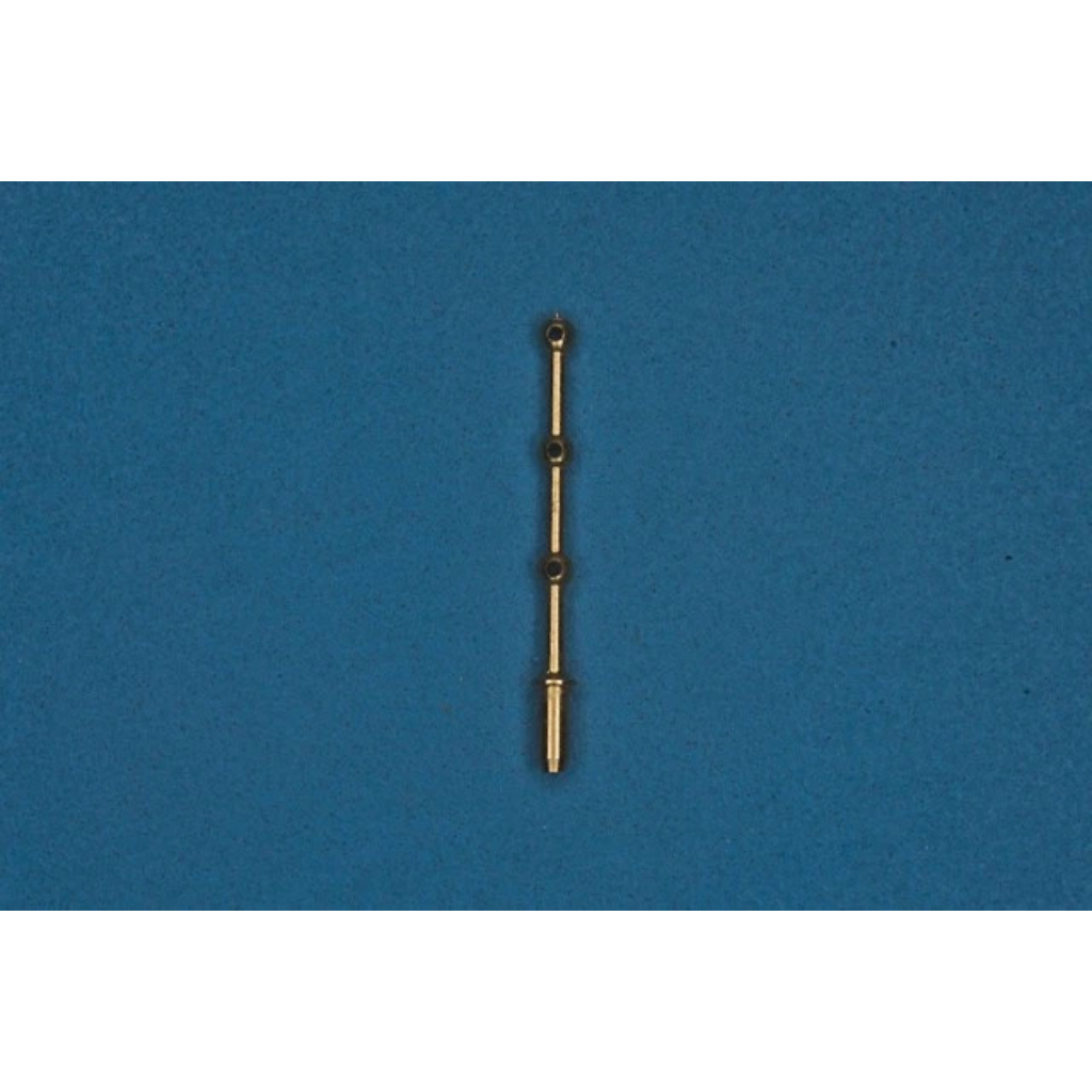 Photo of RB Model 074113 Brass Stanchions, precision brass stanchions for scale models, pack of 20