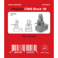 Photo of Phalanx CIWS Block 1B 1/350 scale resin model set by HS Model HSM-U350003S
