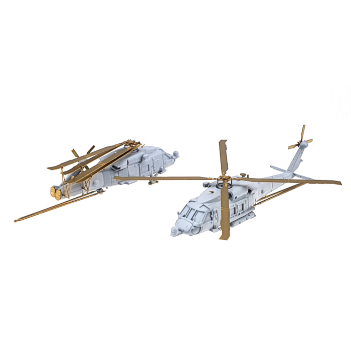 Photo of HH-60H Rescue Hawk 1/350 scale 3D printed resin model set by HS Model HSM-U350014S