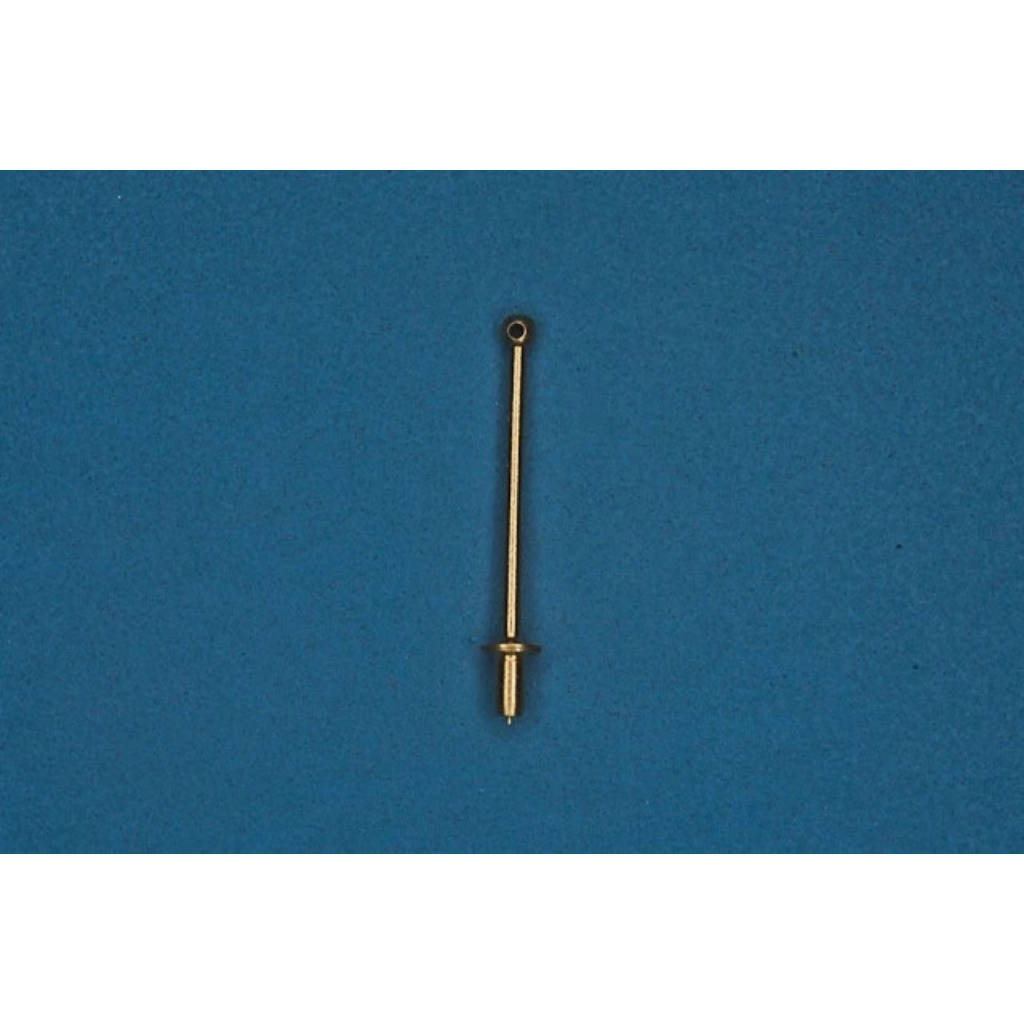 Photo of RB Model 074111 brass stanchions 1.0 mm scale model fittings pack of 20