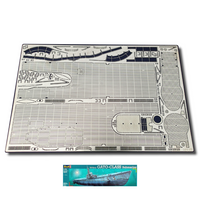 Photo of photo-etched brass center deck and detail set for USS GATO 1944 submarine 1:72 Revell 05047 by RCSubs
