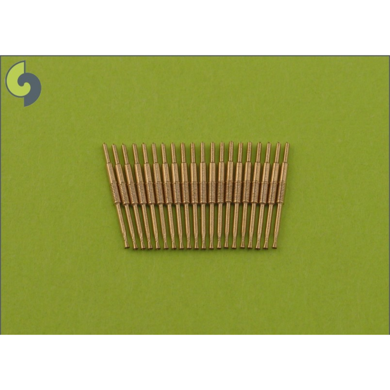Photo of Master SM-400-003 1/400 scale Bofors 40 mm/56 brass barrels set for WWII warship models