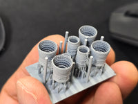 Photo of Funnel for Arleigh Burke Class Destroyer 1:350 HS Model 7 pcs detail set HSM-U350091S