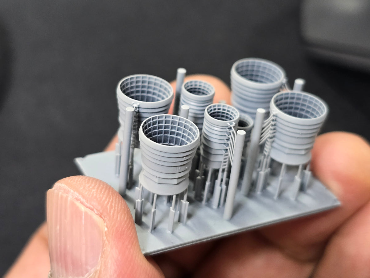 Photo of Funnel for Arleigh Burke Class Destroyer 1:350 HS Model 7 pcs detail set HSM-U350091S