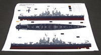 Photo of USS Cleveland CL-55 1:350 scale model kit by Very Fire VF350920 WWII US Navy light cruiser