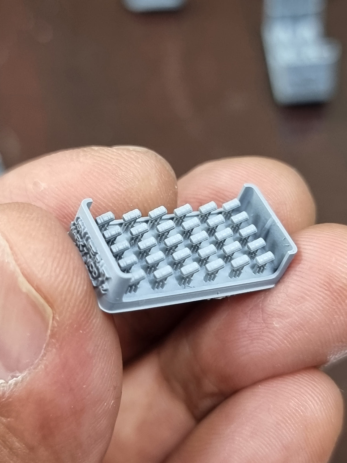 Photo of US Navy Inflatable Life Raft Mk.7 Mod.1/2 1:700 scale 3D printed resin model set by HS Model HSM-U700021S