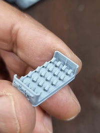 Photo of US Navy Inflatable Life Raft Mk.8 1:700 scale resin model set by HS Model for aircraft carriers and naval ships