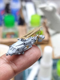 Photo of MH-60R Sea Hawk 1/350 scale model by HS Model with resin parts, photo-etch and decals