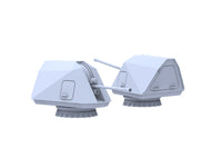 Photo of Mk.110 57mm/70cal Naval Gun 1:700 scale 3D printed resin model by HS Model