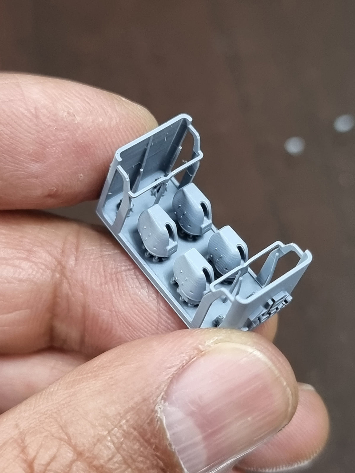 Mk.45 Mod2 5inch/54, 62cal Naval Gun (4pcs) 1:700 HS Model (HSM-U700016S)