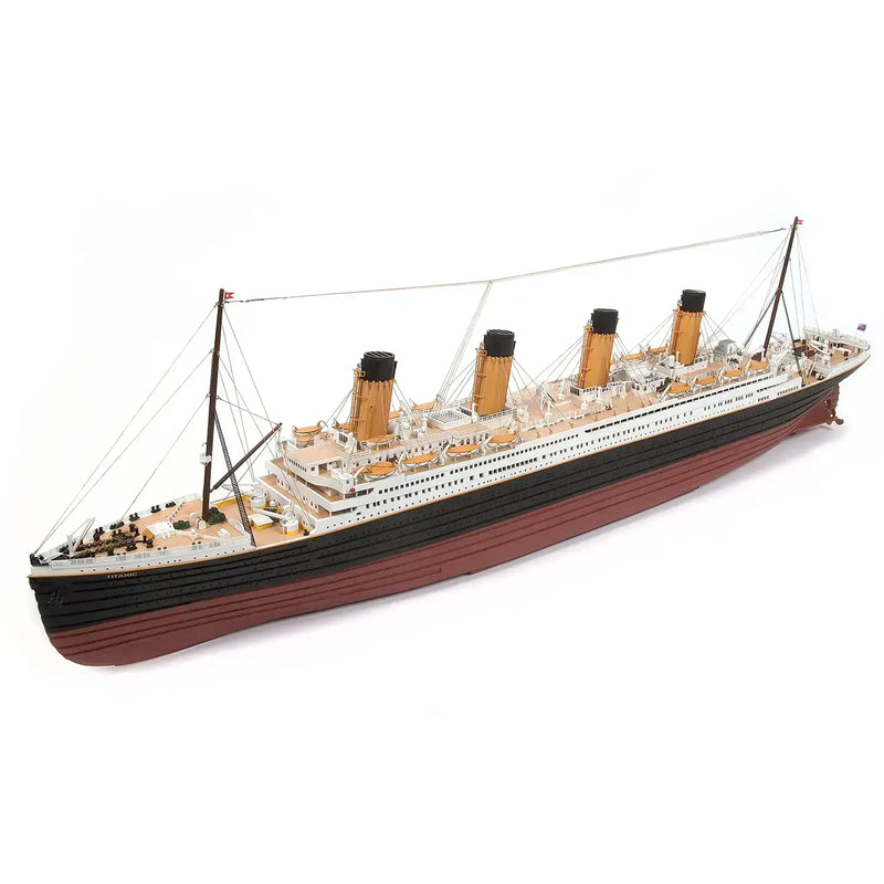 Modellino RMS Titanic In Miniatura - Scala 1/1250, 21.5 Cm, Da Collezione In Metallo E Plastica - Foto 5