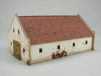 Photo of Old Workshop 1:87 Scale Vessel Railway Miniatures Laser-Cut Card Model Kit assembled building