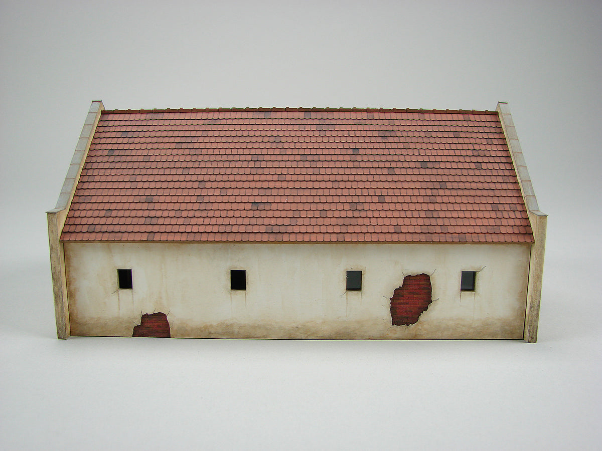 Photo of Old Workshop 1:87 Scale Vessel Railway Miniatures Laser-Cut Card Model Kit assembled building