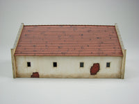 Photo of Old Workshop 1:87 Scale Vessel Railway Miniatures Laser-Cut Card Model Kit assembled building