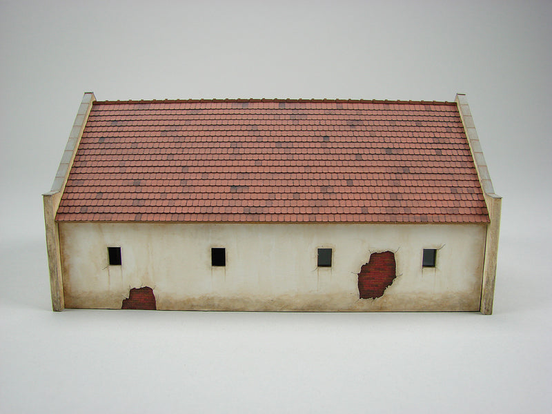 Photo of Old Workshop 1:87 Scale Vessel Railway Miniatures Laser-Cut Card Model Kit assembled building