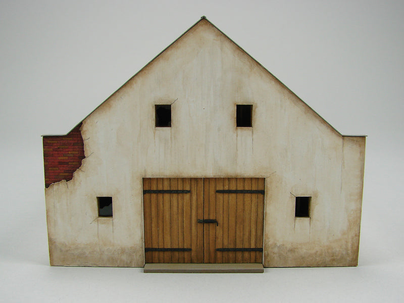 Photo of Old Workshop 1:87 Scale Vessel Railway Miniatures Laser-Cut Card Model Kit assembled building