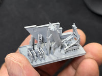 Photo of Portside RHIB & Crane A photo-etched detail set for Ticonderoga Class Cruiser 1:350 HSM-U350106S