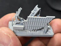 Photo of Portside RHIB & Crane A photo-etched detail set for Ticonderoga Class Cruiser 1:350 HSM-U350106S