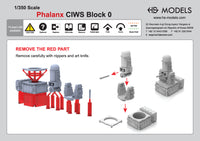 Photo of Phalanx CIWS Block 0 1/350 scale resin model set by HS Model HSM-U350001S