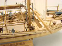 Philadelphia American Gunboat 1776 1:72 Shipyard (WM:008)