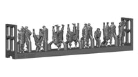 Photo of 1:144 scale Royal Navy personnel in bad weather gear – ION Models Set R144-002