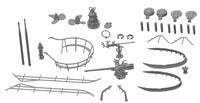 Photo of U-Boat Type VIIC resin 3D printed accessories for Revell 05038 and 05675 1:144 scale submarine kits by RCSubs