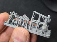 Photo of RHIB and Crane Type III photo-etched detail set for Arleigh Burke Class Destroyer 1:350 HSM-U350103S