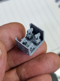 Photo of RIM-116 RAM Launcher 1/700 scale 3D printed resin model set by HS Model HSM-U700005S