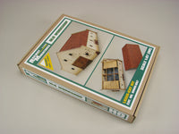 Photo of Old Workshop 1:87 Scale Vessel Railway Miniatures Laser-Cut Card Model Kit assembled building