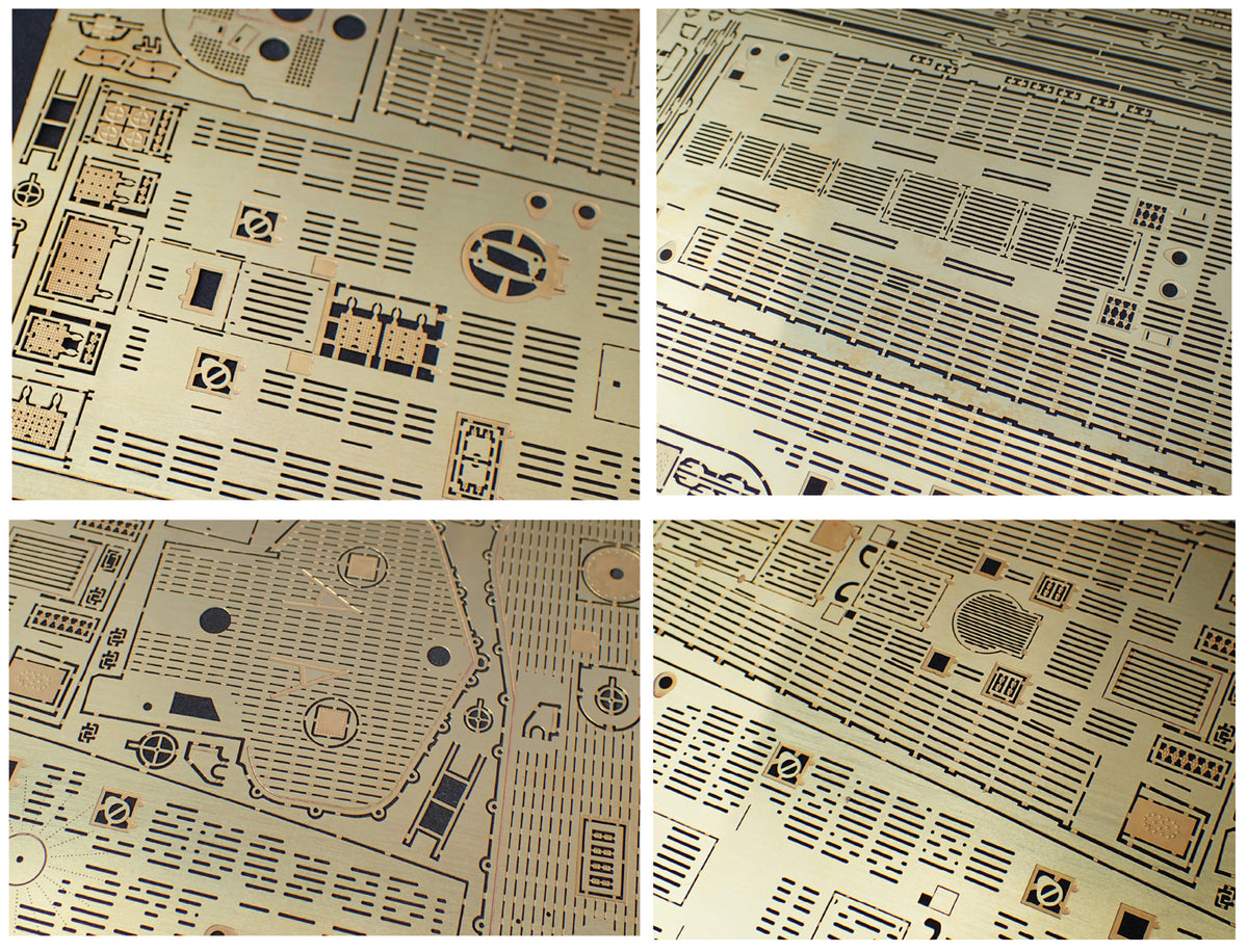 Photo of RC Subs U-505 Type IXC photo-etched detail set 1:72 for Revell 05114 and 05180